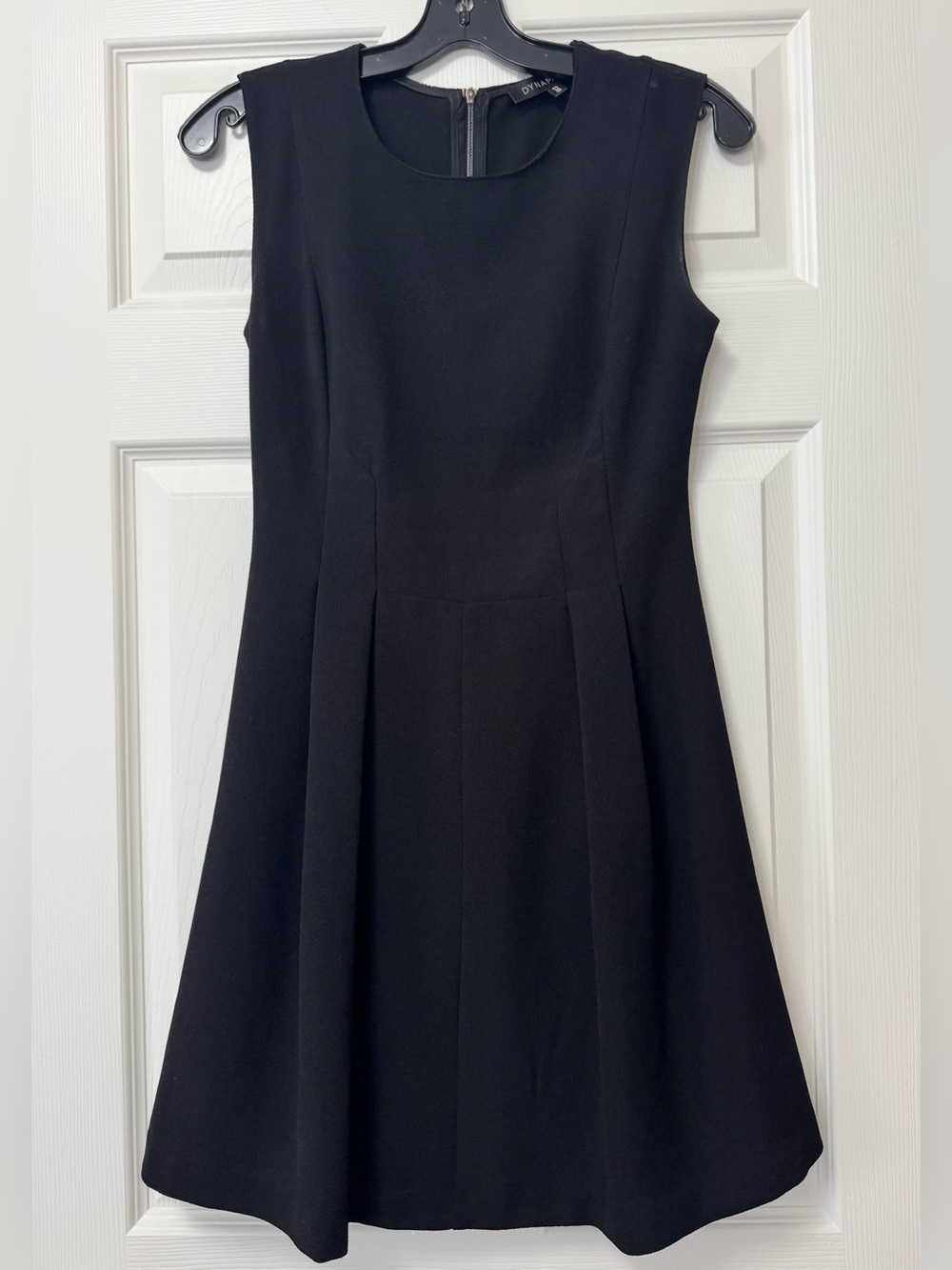 Dynamite Black Sleeveless Fit-and-Flare Dress